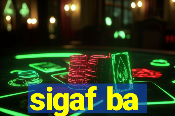 sigaf ba